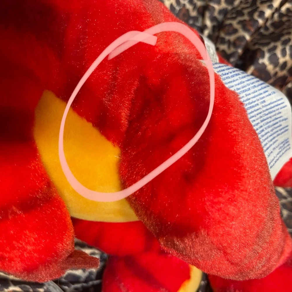 Build-A-Bear Red Raptor Stuffed Animal